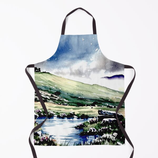 Item preview, Dartmoor mist（watercolour + AI） designed and sold by artsmeow.