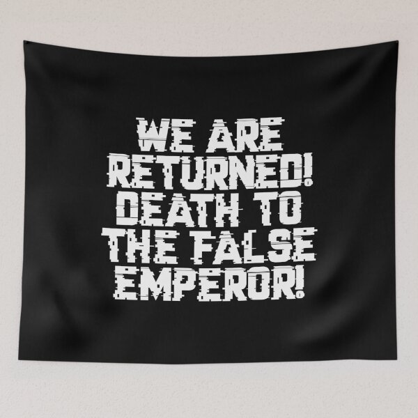 Item preview, False Emperor Warcry - Marines Battle Cry designed and sold by gaming-guy.