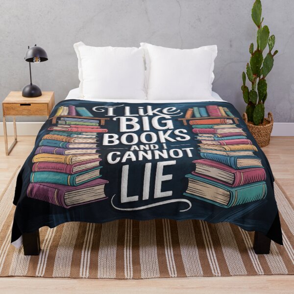 Item preview, I Like Big Books and I Cannot Lie – Bold Bibliophile Energy designed and sold by ForeverPrintsOK.