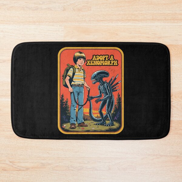Item preview, Adopt a Xenomorph Alien Retro Design designed and sold by Vintagenaut Co..