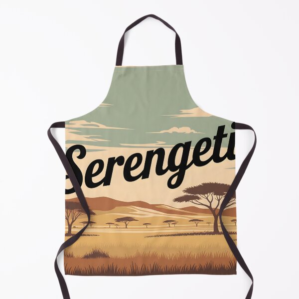Item preview, Serengeti National Park: Classic-Style Travel Poster designed and sold by LSVart.