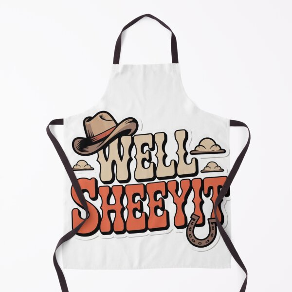 Item preview, WELL SHEEYIT - Funny Cowboy Southern Slang Design designed and sold by ByBryteG.