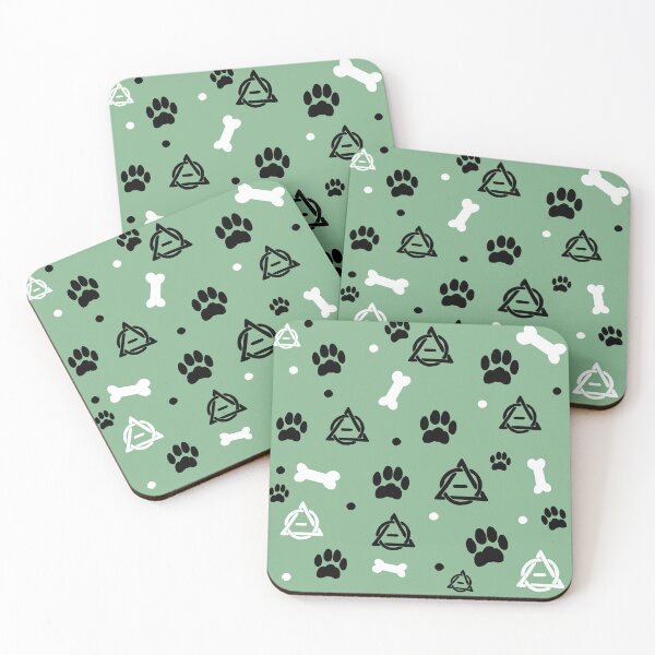 Item preview, Canine Therian Pattern [Green] designed and sold by Defiance Of The Flesh.