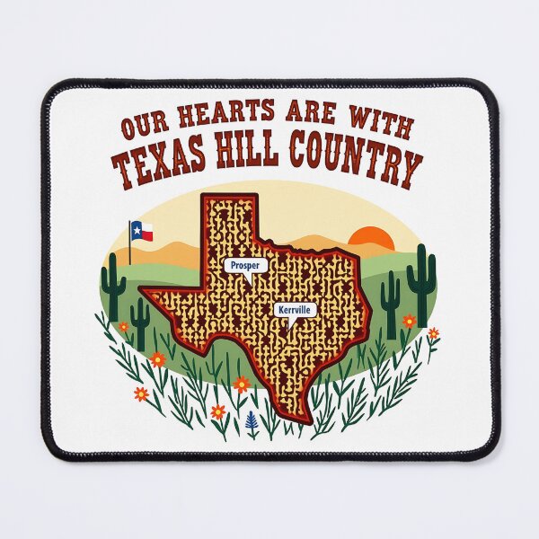 Item preview, Heartfelt Texas Hill Country Art – Prosper & Kerrville Inspired Vintage designed and sold by Haji  Kamora.