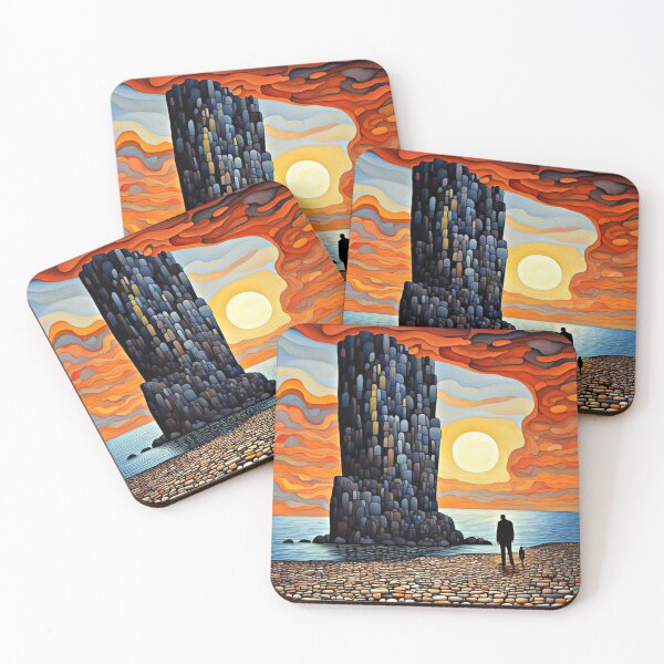 Item preview, Single parent on beach 1 designed and sold by George Hutton Hunter.