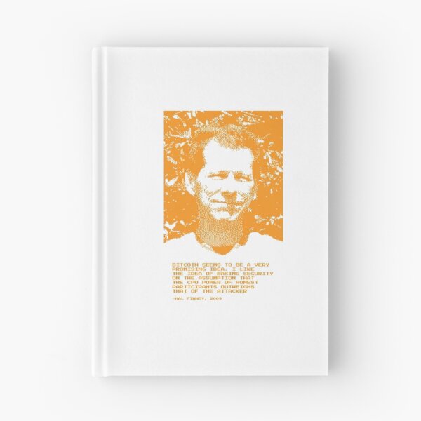 Item preview, Hal Finney Bitcoin Seems Pixel Art Quote designed and sold by CyberRex.
