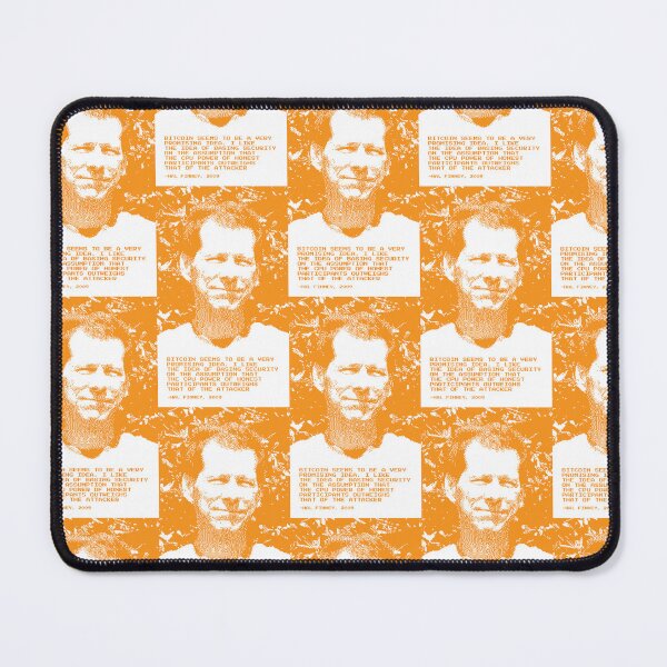 Item preview, Hal Finney Bitcoin Seems Pixel Art Quote designed and sold by CyberRex.