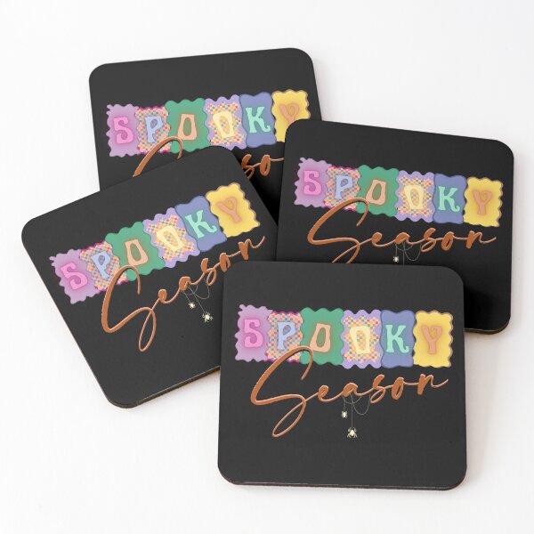 Item preview, Spooky Season - Colorful Halloween Typography designed and sold by FaeryNuff.