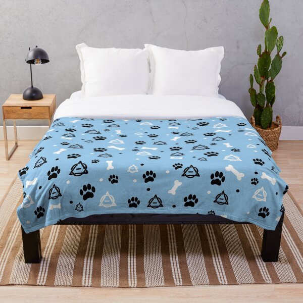 Item preview, Canine Therian Pattern [Blue] designed and sold by Defiance Of The Flesh.