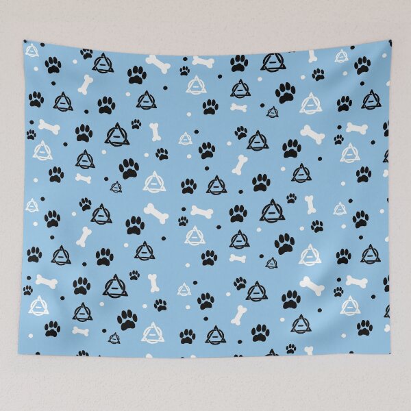 Item preview, Canine Therian Pattern [Blue] designed and sold by Defiance Of The Flesh.