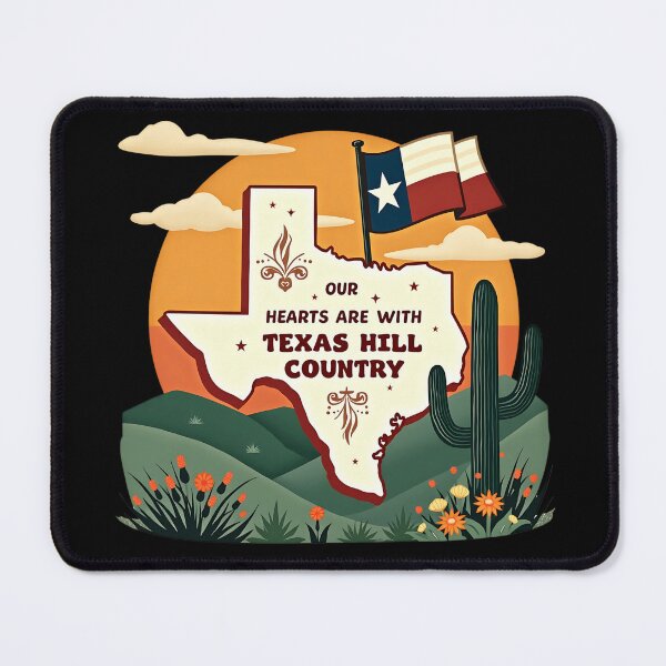 Item preview, Heartfelt Texas Hill Country Art – Prosper & Kerrville Inspired Vintage designed and sold by Haji Kamora.