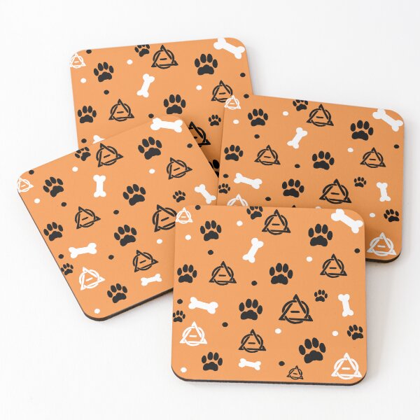Item preview, Canine Therian Pattern [Orange] designed and sold by Defiance Of The Flesh.