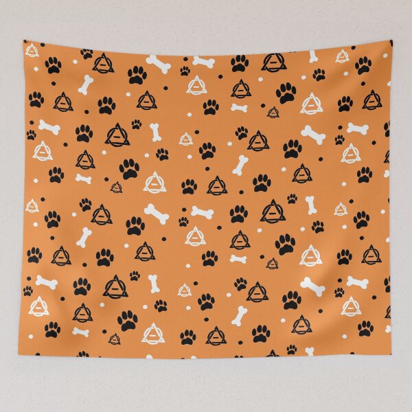 Item preview, Canine Therian Pattern [Orange] designed and sold by Defiance Of The Flesh.