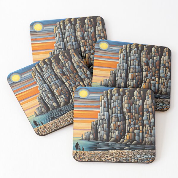 Item preview, Single parent on beach 2 designed and sold by George Hutton Hunter.