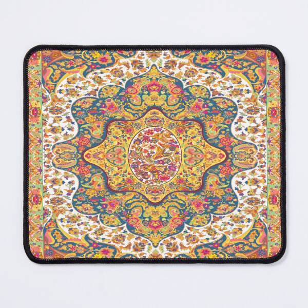 Item preview, Golden Garden – Persian Carpet-Inspired Pattern designed and sold by Saba Beig.