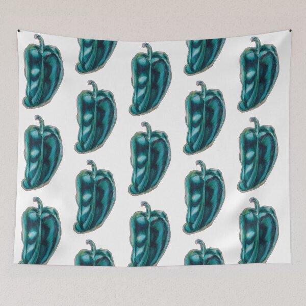 Item preview, Chile Poblano designed and sold by Art by Claire Christy-Tirado.