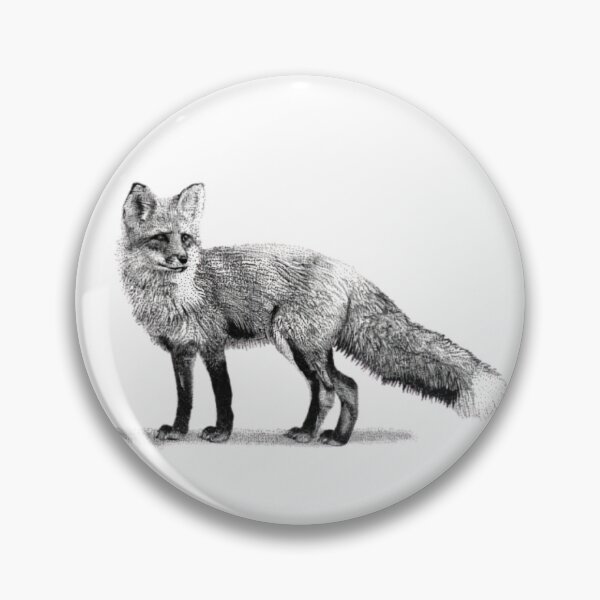 Item preview, Fox Stippling designed and sold by Cora Worthington Art.