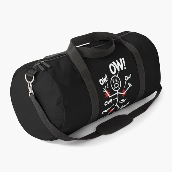 Item preview, Ow Ow Ow Stick Figure Ow Character Chronic Pain  designed and sold by clothesy7.