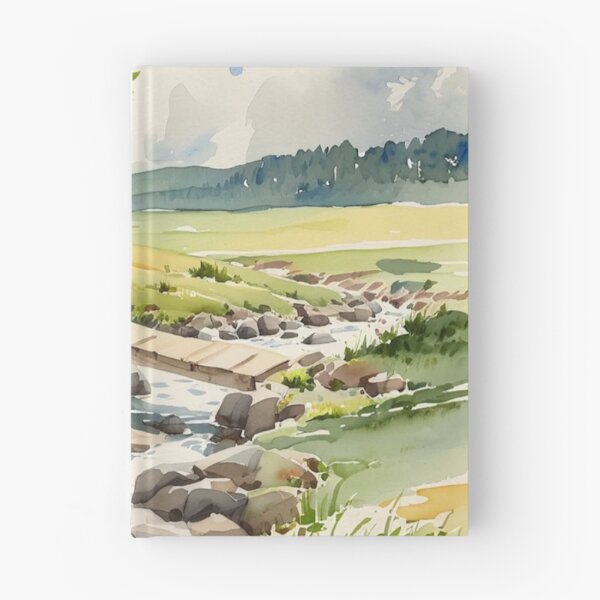 Item preview, Clapper bridge over the Avon2（watercolour + AI） designed and sold by artsmeow.