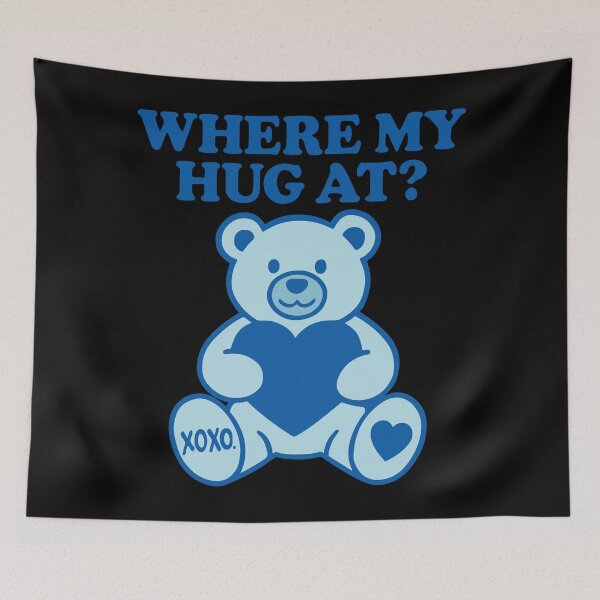 Item preview, Where My Hug at Cute Teddy Bear designed and sold by khallidaart.