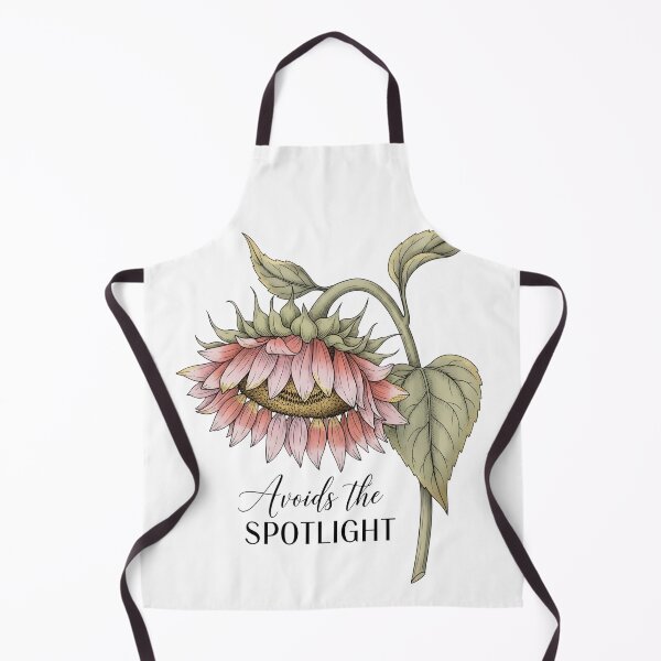 Item preview, Avoids the Spotlight – Shy Sunflower Digital Art designed and sold by AnnDesignStudio.