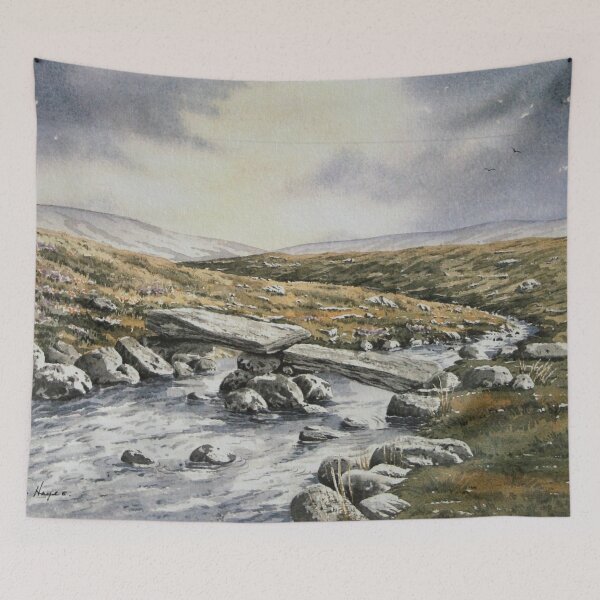 Item preview, Clapper bridge over the Avon designed and sold by artsmeow.