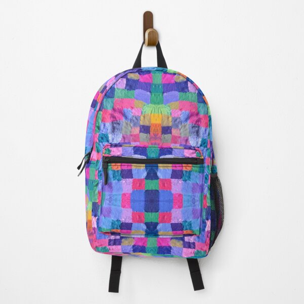 Item preview, Pixelated Flower Garden designed and sold by Hannah Kaplan Art.