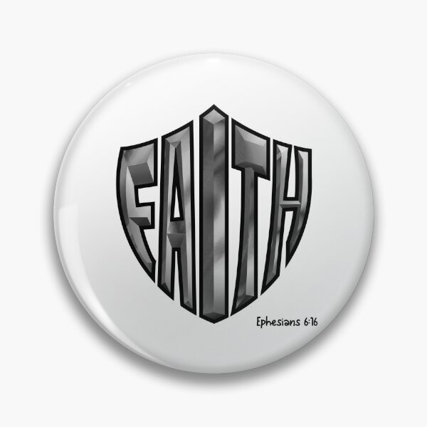 Item preview, Faith shield Calligram designed and sold by Kd creates & artz.