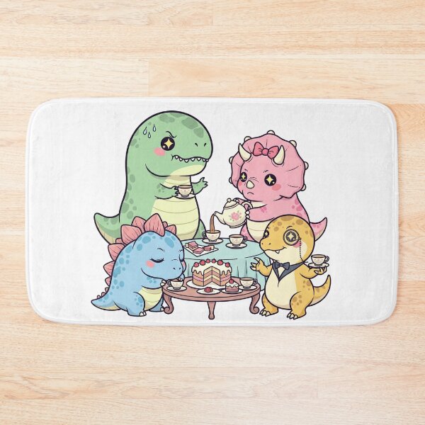 Item preview, Dinosaurs having their 5 o’clock tea. designed and sold by ericvonberner.
