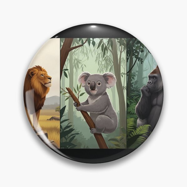 Item preview, Planet Zoo Animals – Koala, Lion & Gorilla designed and sold by BK-Fishing.