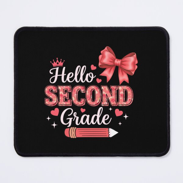 Item preview, Back to School Hello Second Grade First Day Of School Coquette Teacher designed and sold by MotivaChic.