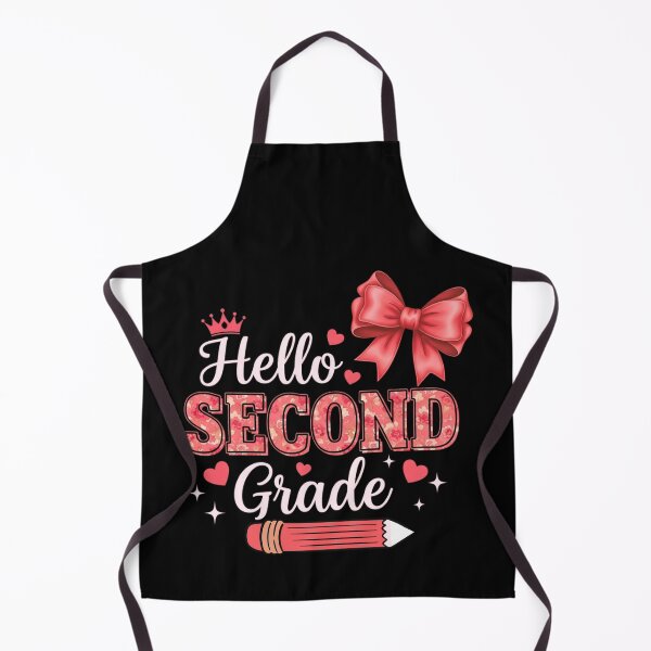 Item preview, Back to School Hello Second Grade First Day Of School Coquette Teacher designed and sold by MotivaChic.