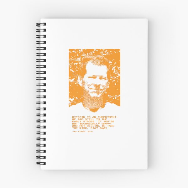 Item preview, Hal Finney Bitcoin is an Experiment Quote designed and sold by CyberRex.
