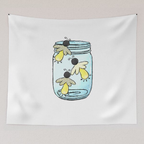 Item preview, Chasing Firefly Wishes – Cute Summer Nights Design, Camping, Fireflies designed and sold by MerchSearchCO.