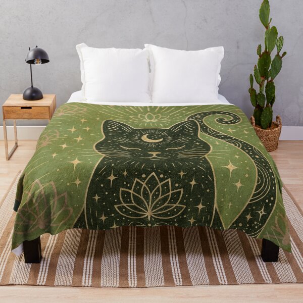 Item preview, Sacred Cat Malva & RoseSacred Cat in Malva & Rose designed and sold by 	aluzia.design.