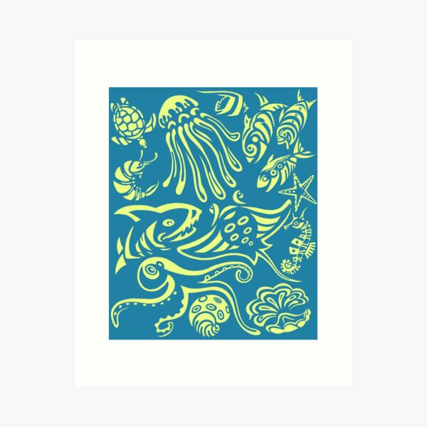 Item preview, Ocean Totems designed and sold by Agostonine.