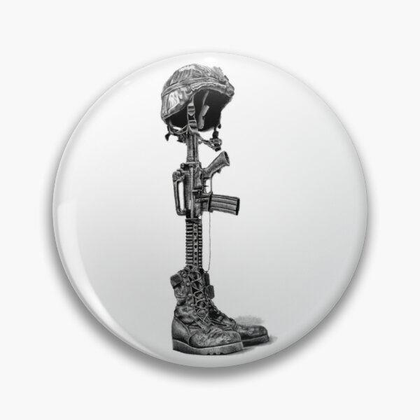 Item preview, Fallen Soldier Memorial designed and sold by Cora Worthington Art.