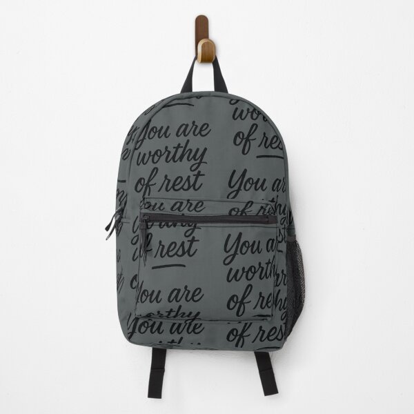 Item preview, You Are Worthy of Rest Handwritten Quote Art designed and sold by ChernivtsiSkoda.