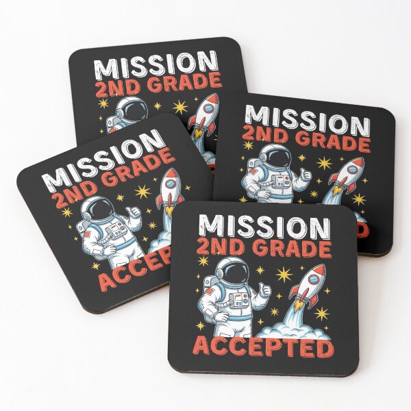Item preview, Mission Second 2nd Grade Accepted Astronaut Back to School designed and sold by MotivaChic.