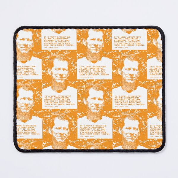Item preview, Hal Finney Bitcoin Libertarian Quote designed and sold by CyberRex.