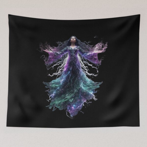 Item preview, Cosmic Goddess - Immersed in Mystical Energy designed and sold by VornixVoid.
