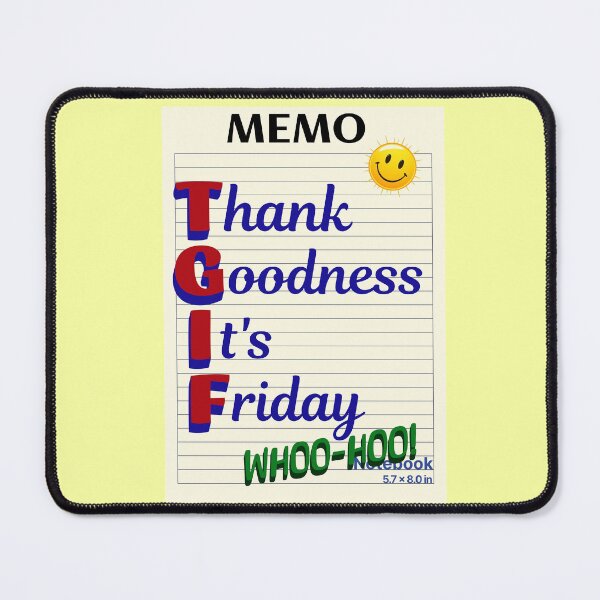 Item preview, TGIF!! designed and sold by CammiesShop.