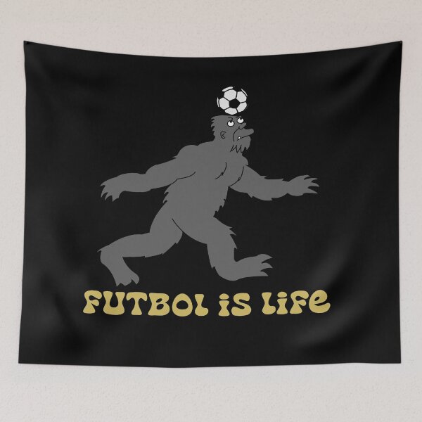 Item preview, futbol is life bigfoot designed and sold by bluepenshop.