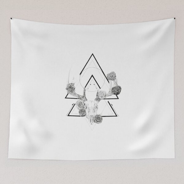 Item preview, Deer Skull Design  designed and sold by Cora Worthington Art.