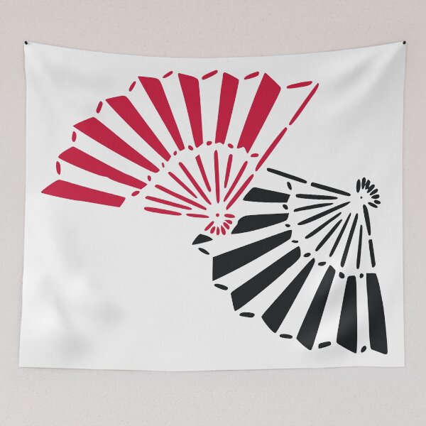 Item preview, Hand Fans - Japanese vintage design designed and sold by Japan Design Prints.