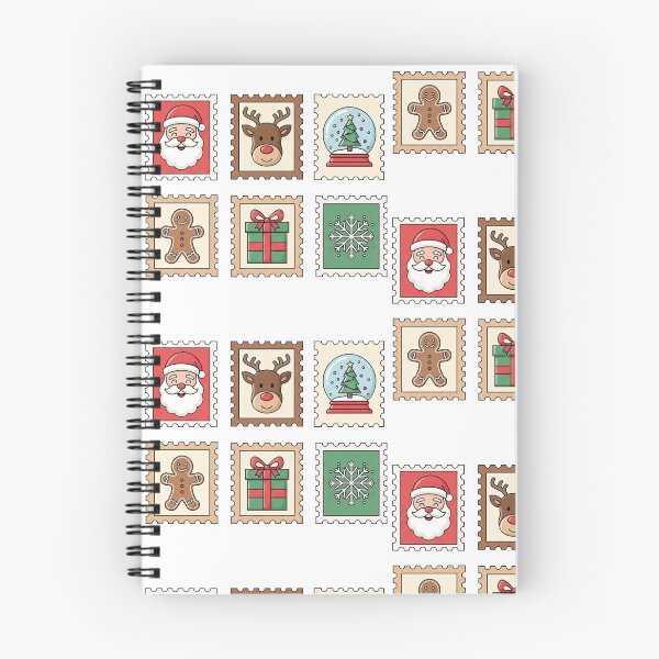 Item preview, Christmas Stamps | Vintage and Festively Charming Holiday Graphic designed and sold by Tw1nsAIArt.