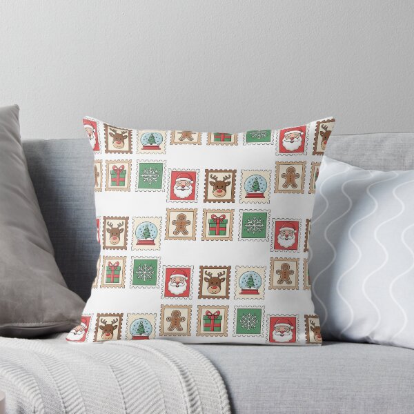 Item preview, Christmas Stamps | Vintage and Festively Charming Holiday Graphic designed and sold by Tw1nsAIArt.