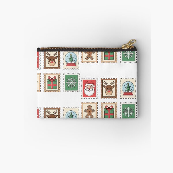 Item preview, Christmas Stamps | Vintage and Festively Charming Holiday Graphic designed and sold by Tw1nsAIArt.