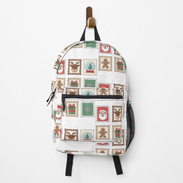 Item preview, Christmas Stamps | Vintage and Festively Charming Holiday Graphic designed and sold by Tw1nsAIArt.