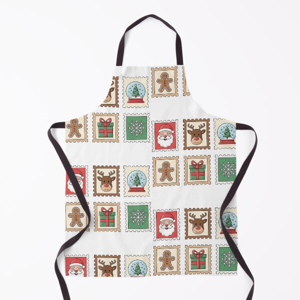 Item preview, Christmas Stamps | Vintage and Festively Charming Holiday Graphic designed and sold by Tw1nsAIArt.